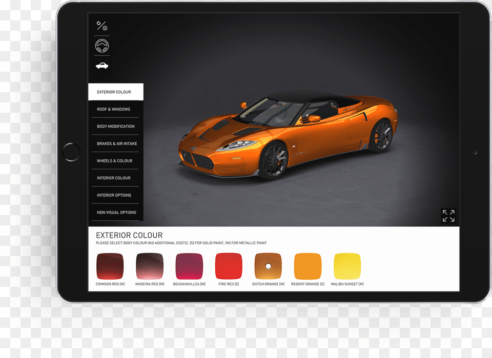 Innovative Digital Amsterdam Spyker Cars Configurator Lamborghini, Alloy Wheel, Vehicle, Transportation, Tire Free Png