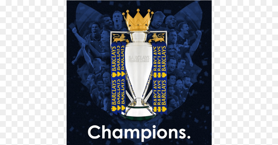 Innovative Tweet To Celebrate Leicester City Title Lcfc Premier League Trophy, Adult, Baby, Person, Man Free Png Download