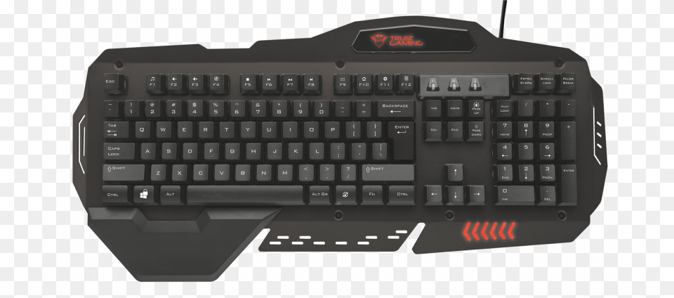 Input Devices Gaming Keyboards My Shortcuts Trust, Computer, Computer Hardware, Computer Keyboard, Electronics Free Png