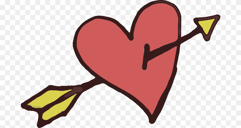 Input Hand Drawn Love Heart Person Free Png Download