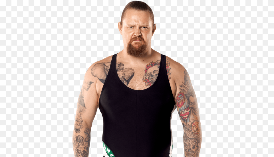 Insane Championship Wrestling Barechested, Person, Skin, Tattoo, Adult Free Transparent Png