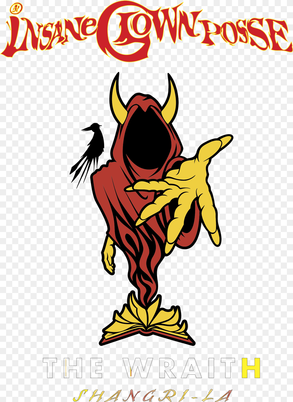 Insane Clown Posse Logo Wraith Icp Hells Pit, Book, Publication Free Transparent Png