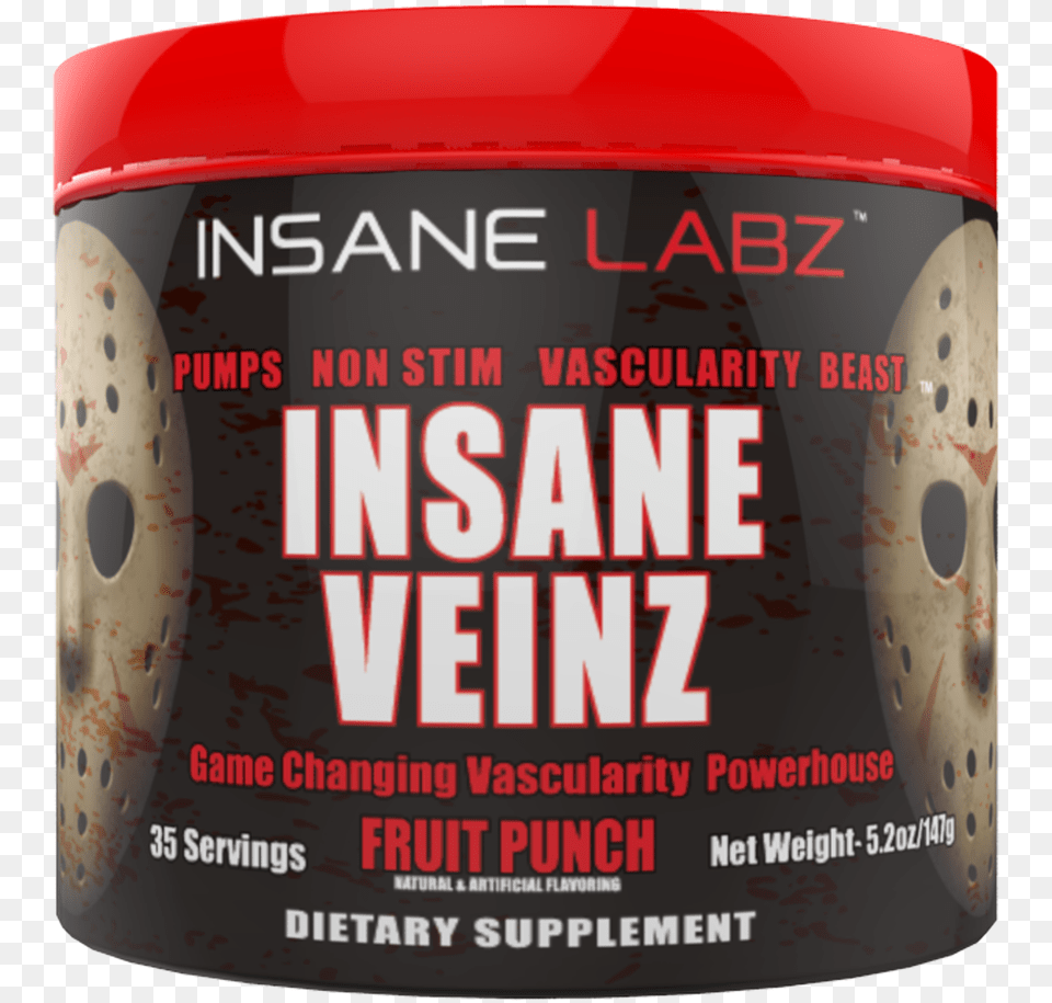 Insane Veinz By Insane Labz Insane Veinz, Can, Tin Free Png Download