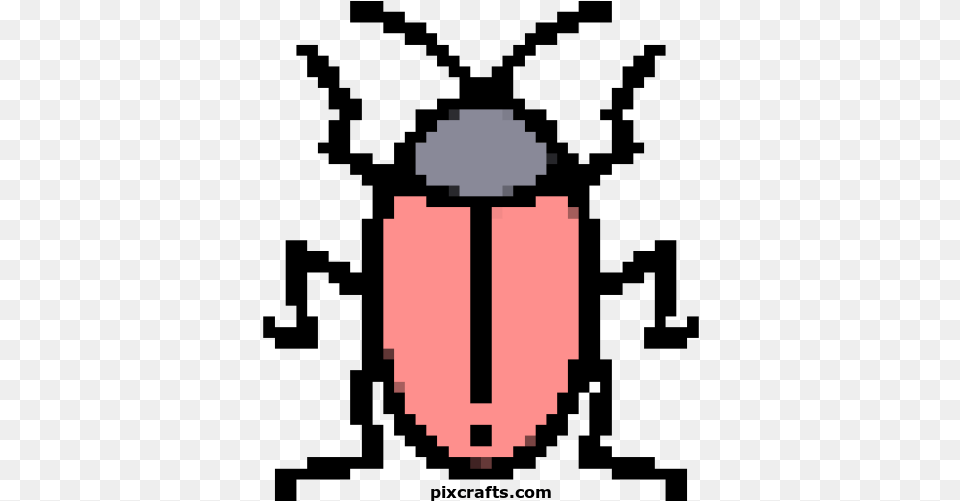 Insect Printable Pixel Art, Cross, Symbol Free Png Download
