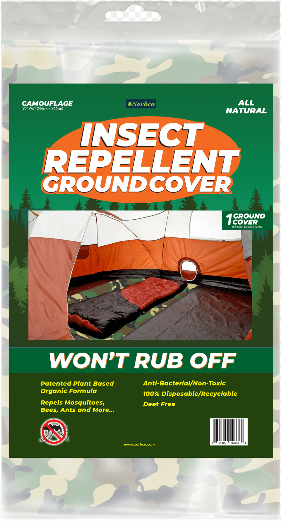 Insect Repellent Ground Cover Tool, Advertisement, Poster, Tent, Outdoors Free Png Download