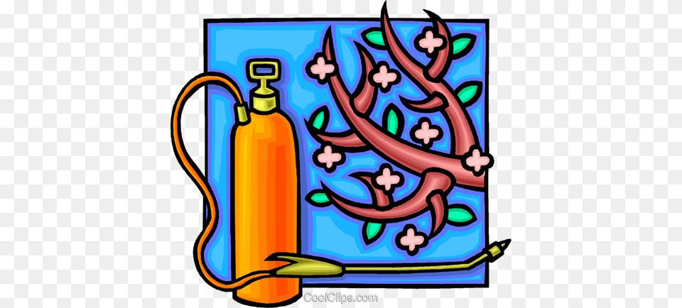Insecticide Spray With Fruit Tree Royalty Vector Clip Art, Graphics, Bottle, Dynamite, Weapon Free Png