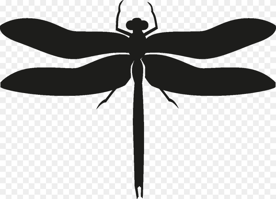 Insects Set Silhouette Dragonfly, Animal, Insect, Invertebrate, Fish Free Png Download