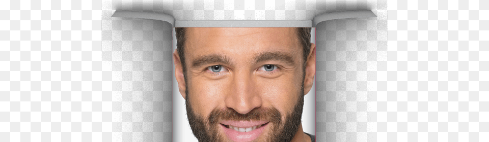 Inside Box Just For Men Beard, Face, Head, People, Person Png Image