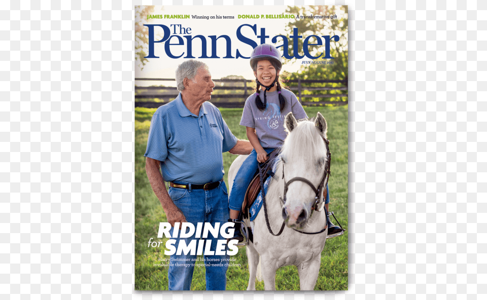 Inside Our Julyaugust 2017 Issue Pennsylvania, Person, Animal, Mammal, Equestrian Png Image