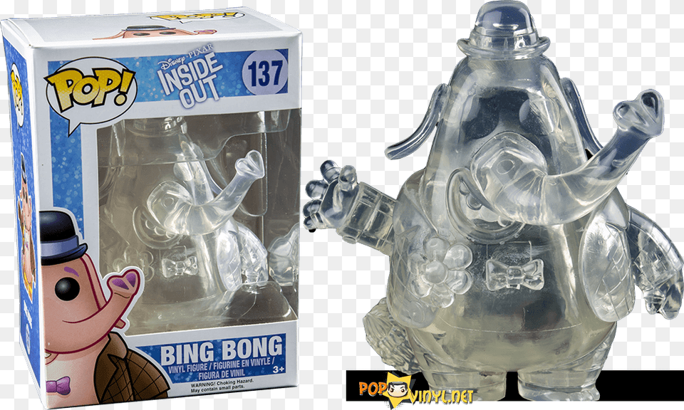 Inside Out Bing Bong Clear Pop Funko Pop De Inside Out, Bottle, Shaker Free Transparent Png