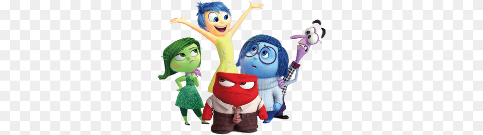 Inside Out Characters Emotions39 Survival Guide Book, Plush, Toy, Child, Female Free Transparent Png