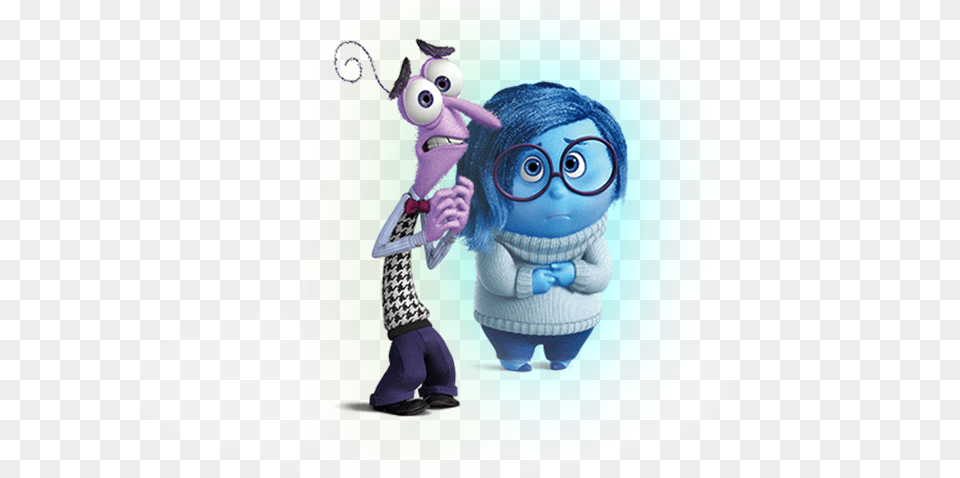 Inside Out Fear Inside Out Inside Out Fear Fear X Sadness Sadness Inside Out Cardboard Cutout Standup, Baby, Person Free Transparent Png