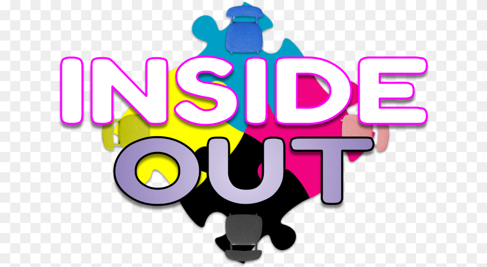 Inside Out Graphic Design, Light, Purple, Neon, Art Free Png Download