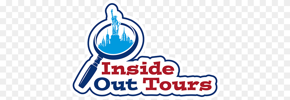Inside Out Tours Logo, Magnifying, Dynamite, Weapon Png Image