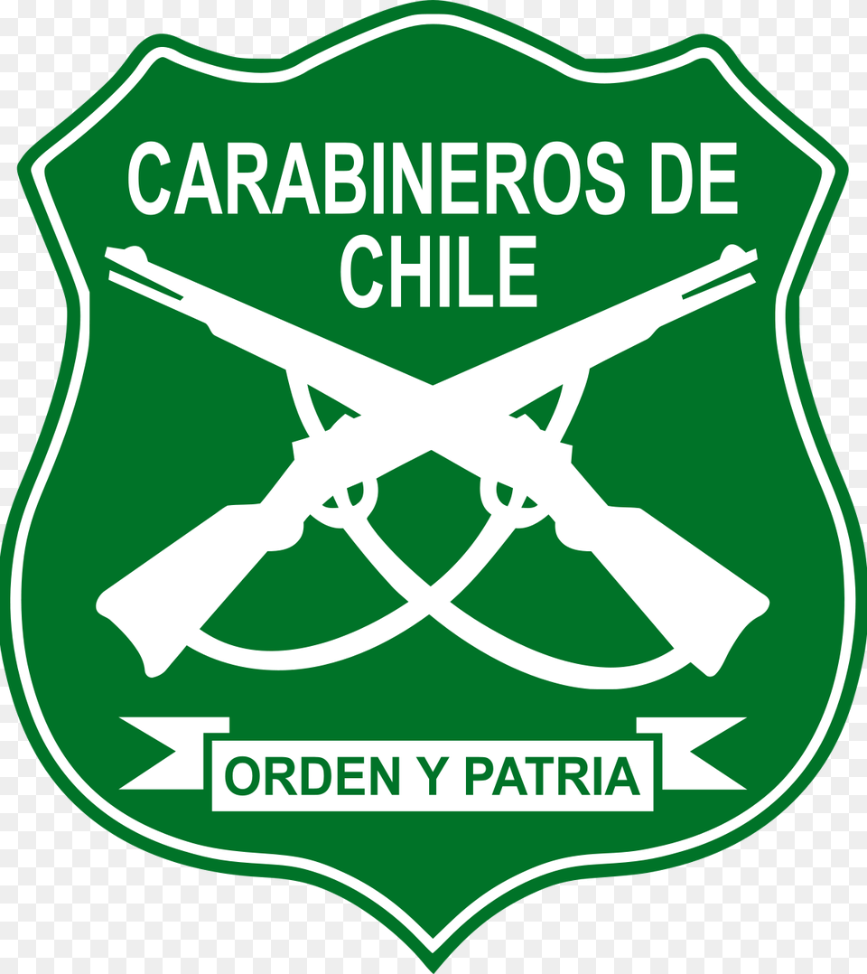 Insignia Carabineros De Chile, Logo, First Aid, Firearm, Symbol Png Image