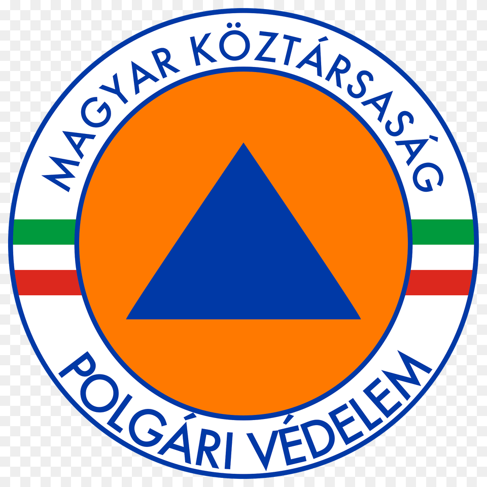 Insignia Hungary Civil Defense Clipart, Logo, Triangle, Symbol Free Png