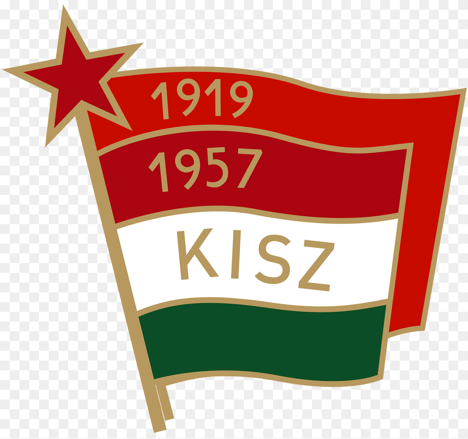 Insignia Hungary Political History Kisz Clipart, Symbol, Dynamite, Weapon, Logo Free Transparent Png