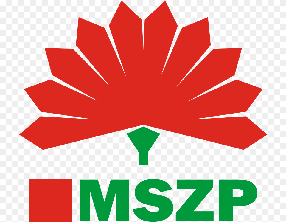 Insignia Hungary Political Party Mszp Mszp Log, Leaf, Plant, Logo, Tree Png Image