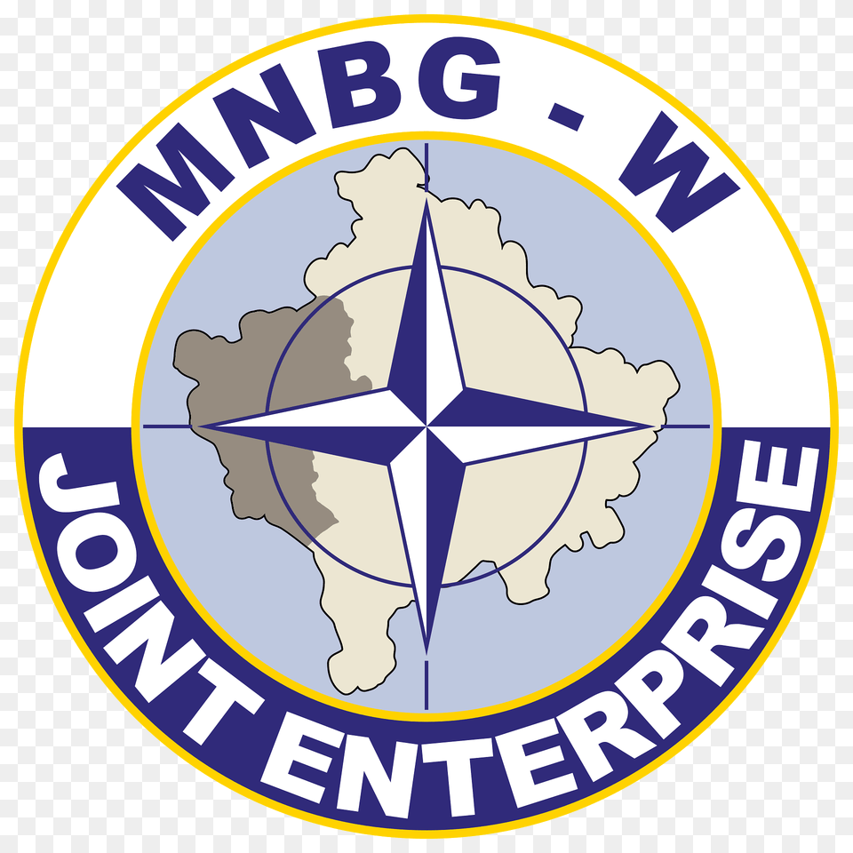 Insignia Nato Army Mnbg West Clipart, Logo, Symbol Png Image