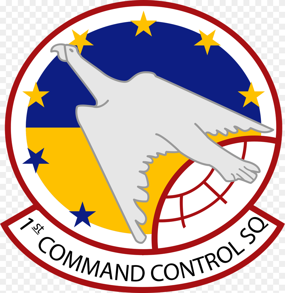Insignia Of Usaf 1st Airborne Command Amp Control Squadron Offutt Afb 1st Accs, Logo, Emblem, Symbol, Badge Free Png