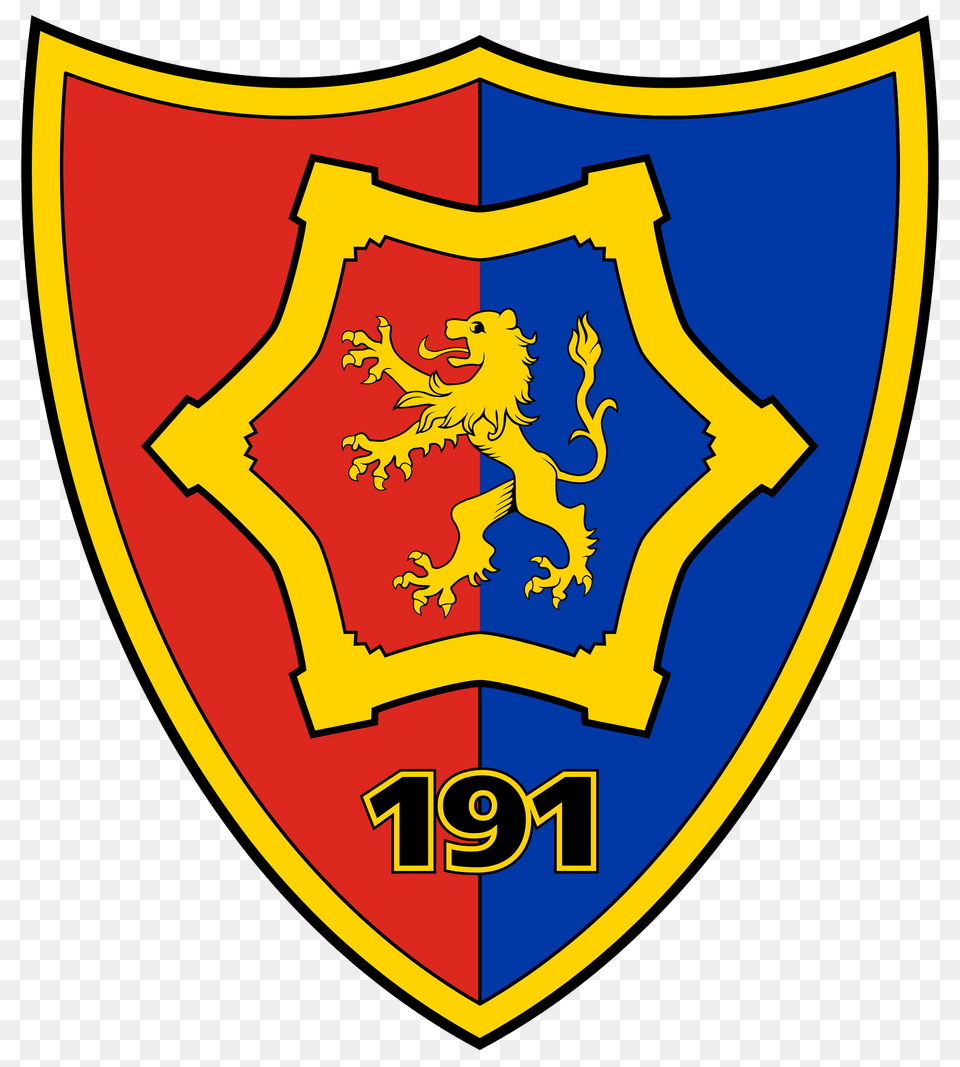 Insignia Romania Army Battalion 191th Clipart, Armor, Shield, Animal, Kangaroo Png