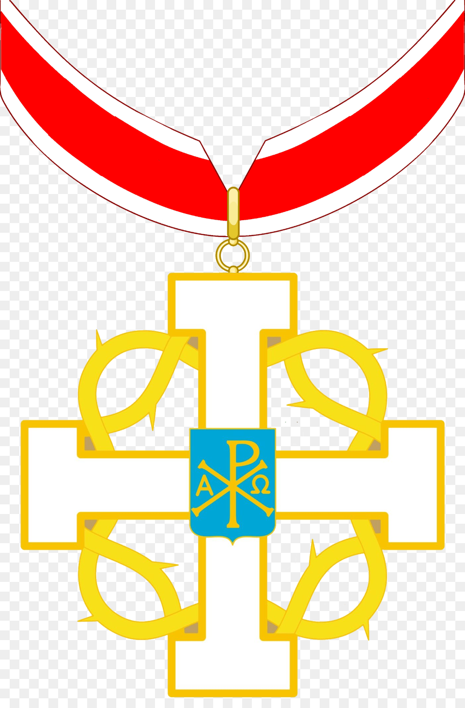 Insignia The Abbey Principality Of San Luigi, Cross, Symbol, Gold Free Transparent Png