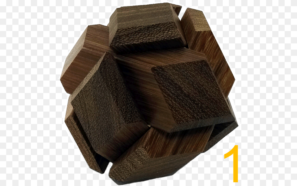 Insoma Wooden Burr Puzzle Plywood, Wood, Lumber, Hardwood, Jar Free Png