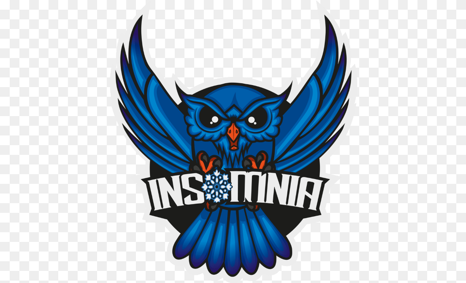 Insomnia Logo Insomnia, Emblem, Symbol, Animal, Bird Png