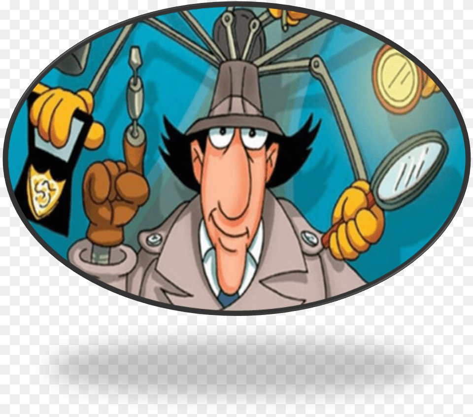 Inspector Gadget All Gadgets, Book, Comics, Publication, Person Png Image