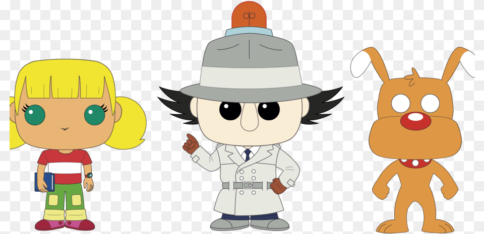 Inspector Gadget Funko Pop, Baby, Person, Face, Head Free Png Download