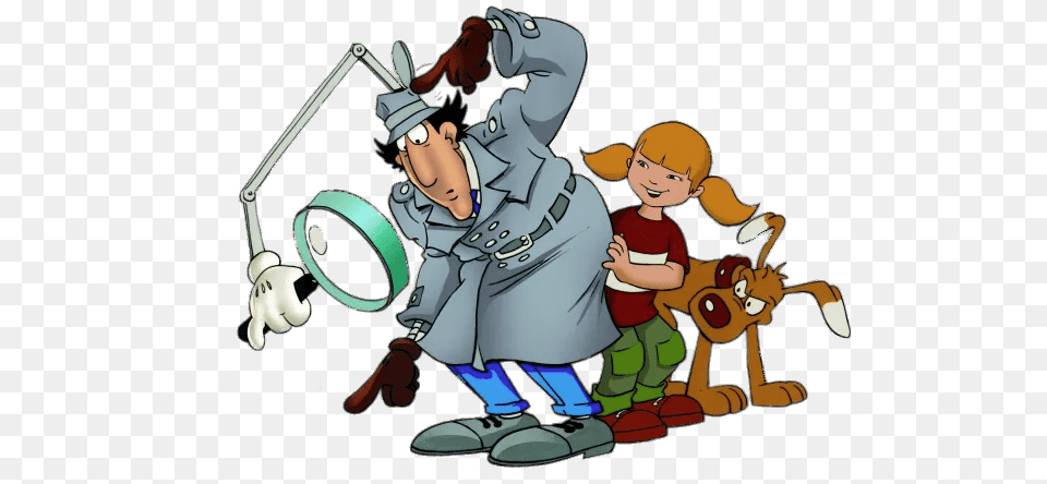 Inspector Gadget Penny And Brain, Baby, Person, Head, Face Png