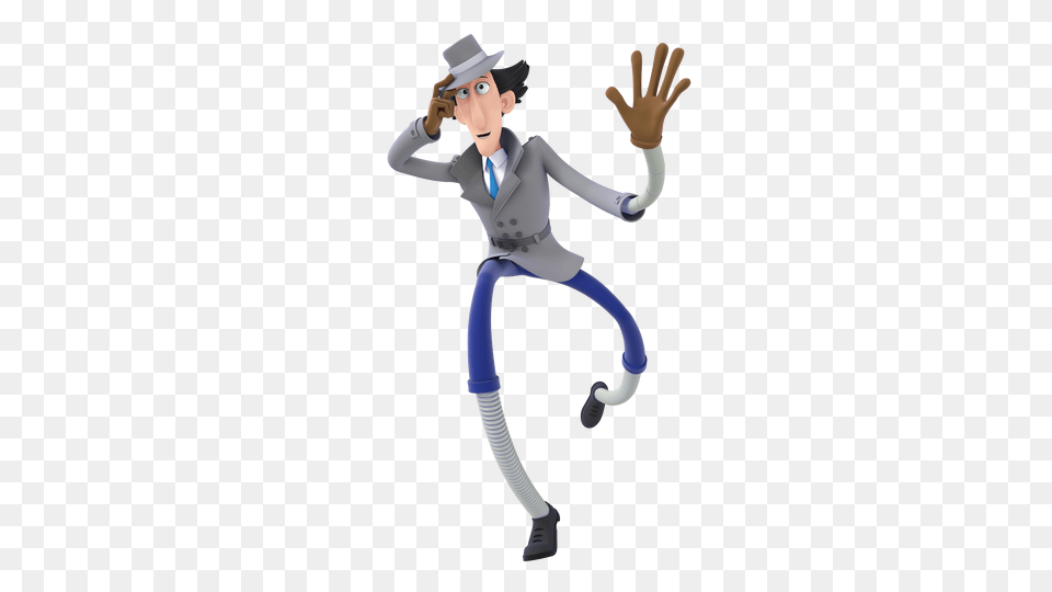 Inspector Gadget Pose Turner, Adult, Female, Person, Woman Free Png