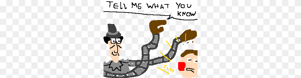 Inspector Gadget Uses Arms To Interrogate Drawing, Baby, Face, Head, Person Png Image