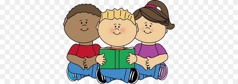 Inspirational Children Reading Clipart Reading Center Clip Art, Person, Baby, Book, Publication Png Image