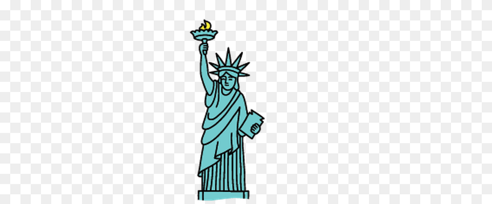 Inspirational Of Statue Of Liberty Clipart Statue Of Liberty, Art, Light, Adult, Female Png Image