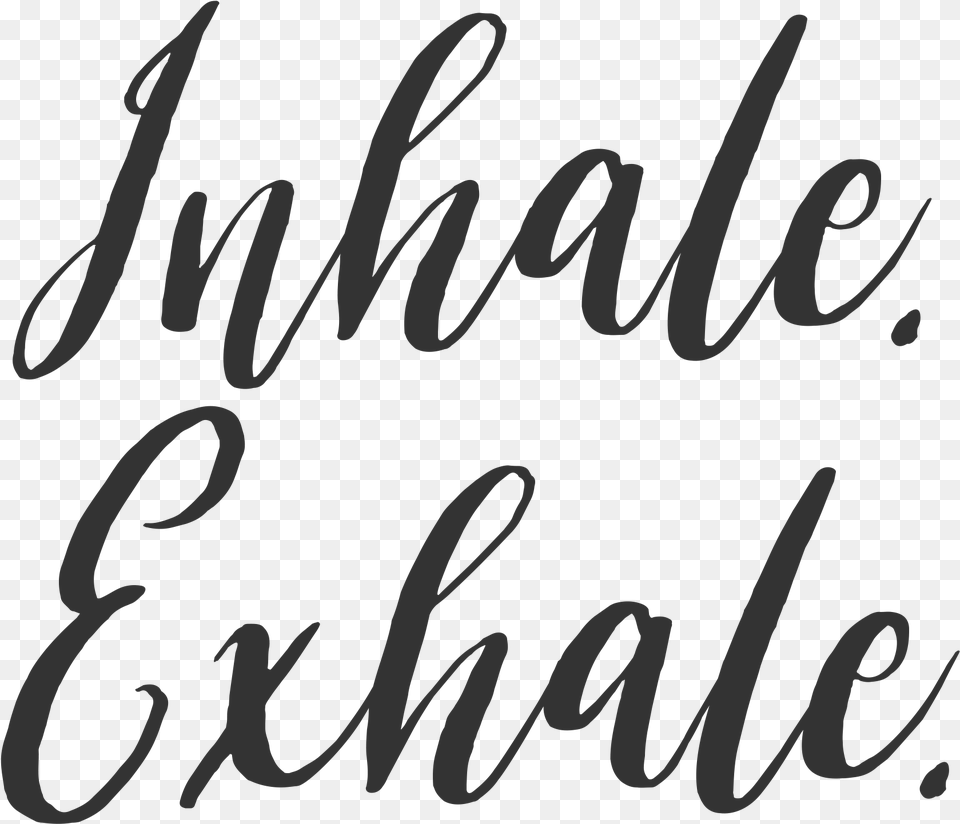 Inspirational Quotes Inhale Exhale, Letter, Text, Animal, Kangaroo Free Transparent Png