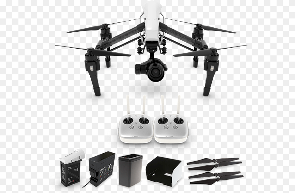 Inspire 1 Pro Everything You Need Kit, Aircraft, Transportation, Vehicle, Helicopter Free Transparent Png