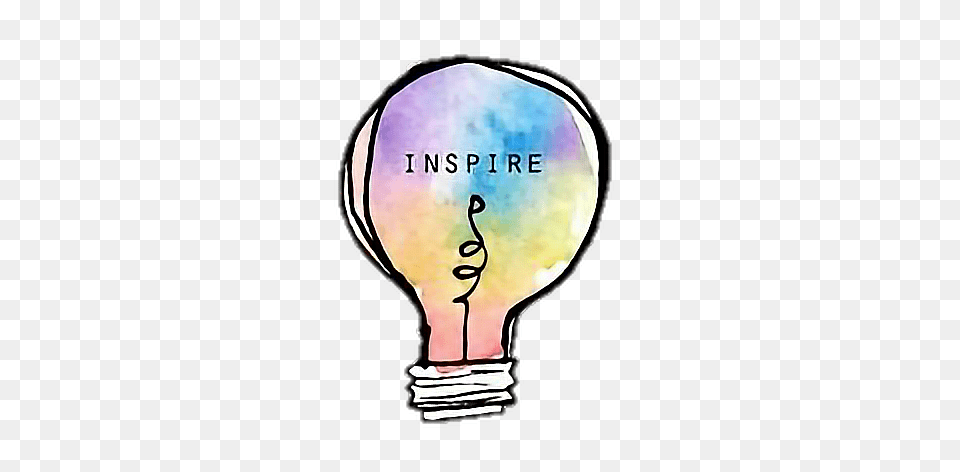 Inspire Stickers Tumblr, Light, Lightbulb Png Image