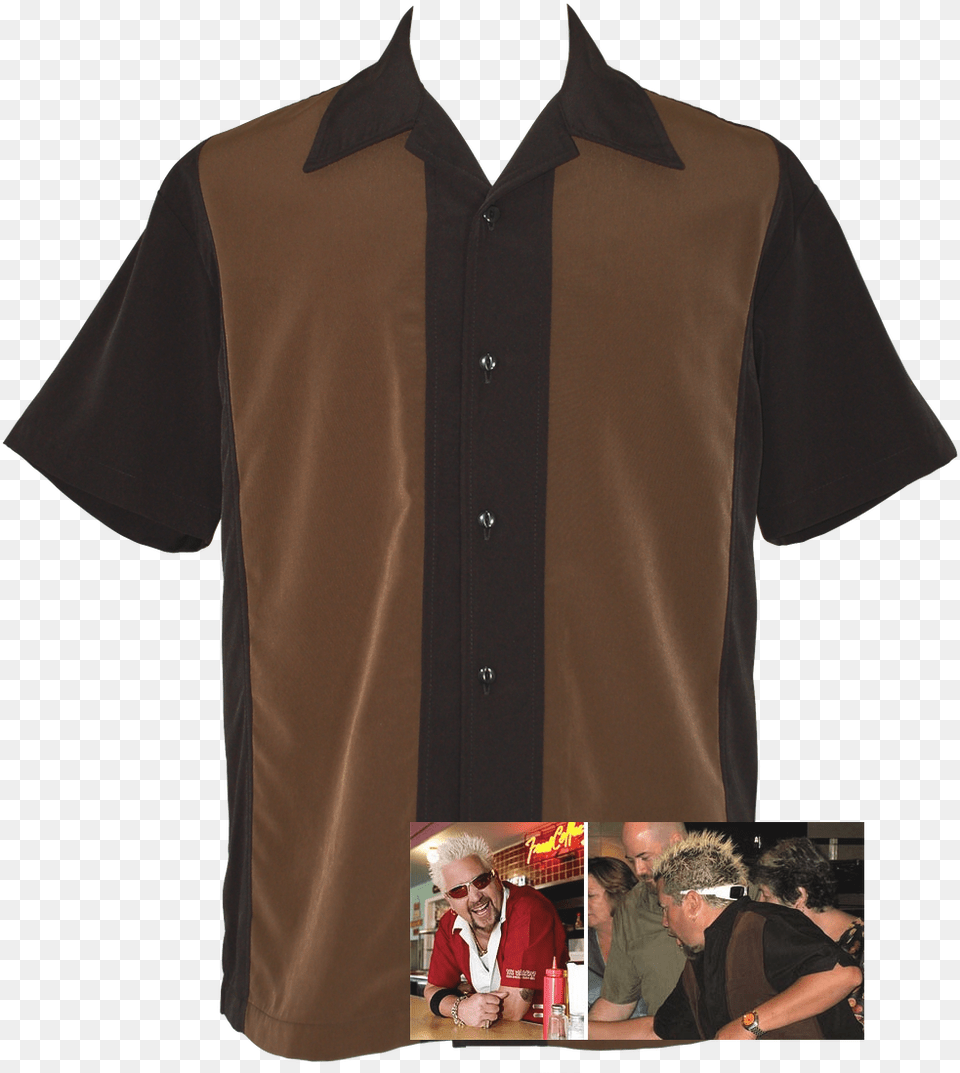 Inspired By Guy Fieri Closeout Polo Shirt, Vest, Clothing, Person, Man Png Image