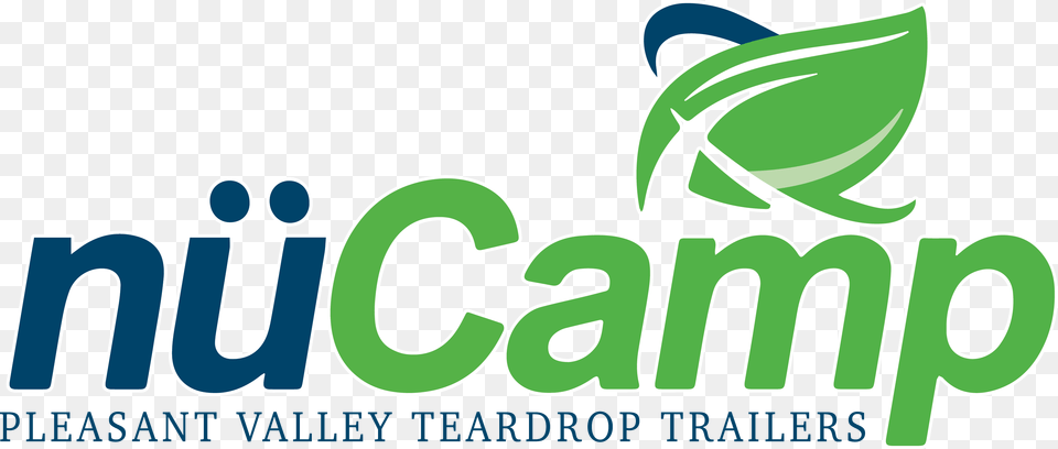 Inspired By The Classic Teardrop Camper Trailer The Nu Camp Campers, Green, Logo Free Png