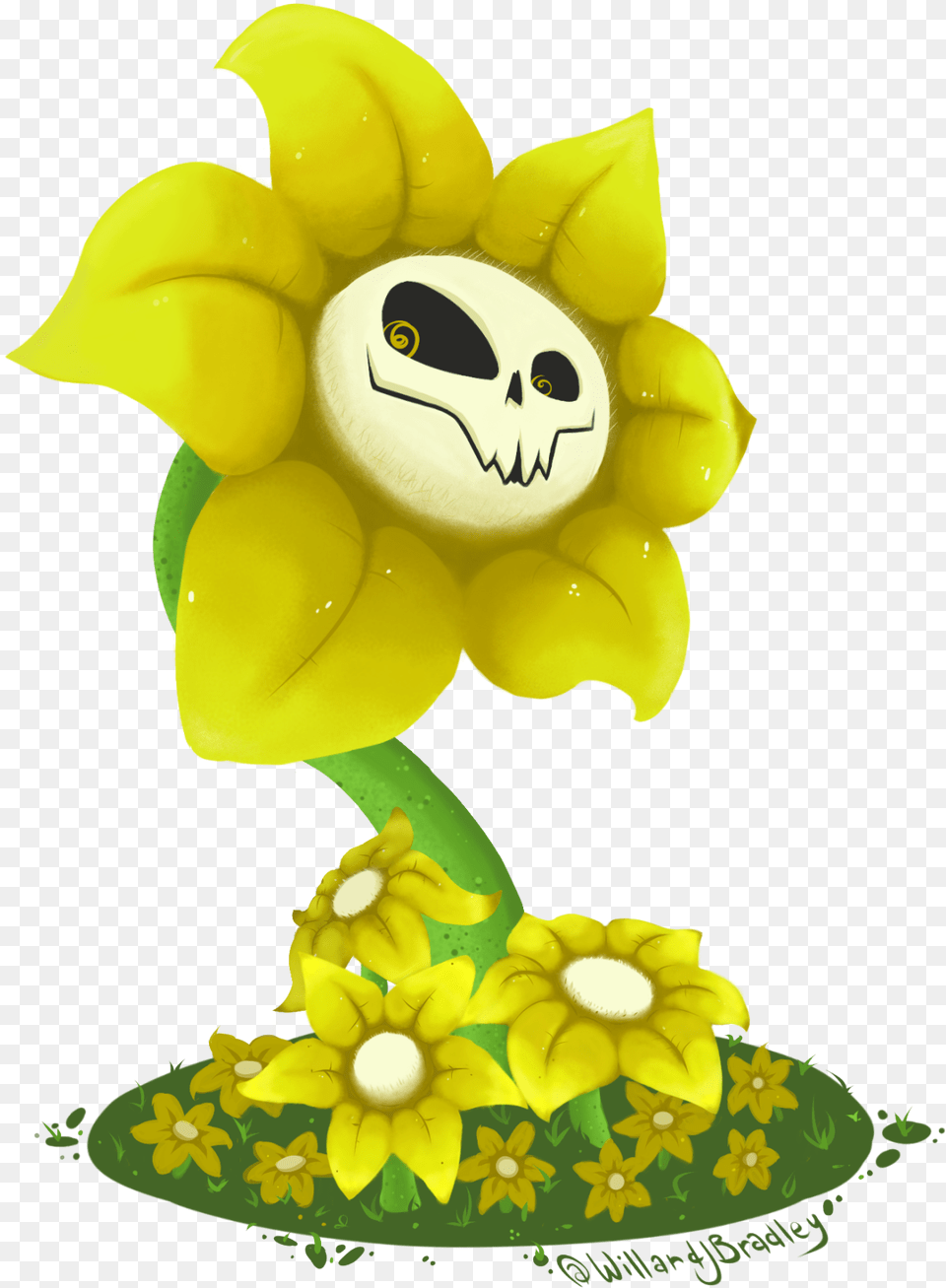 Inspired By Undertale Sinflower Undertale Art, Flower, Plant, Birthday Cake, Cake Png