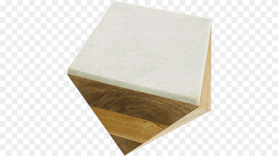 Inspired Environments Marble Top Wood Geo Table Plywood, Foam Free Transparent Png