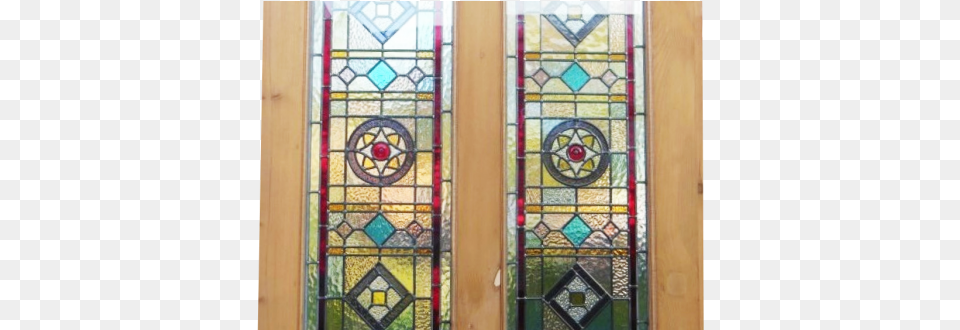 Inspiring Idea Stained Glass Doors Original 4 Panel Victoria Door Stained Glass Panels, Art, Stained Glass, Gate Free Png Download