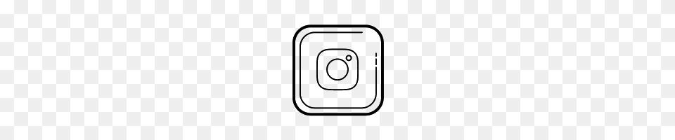 Insta Icons, Gray Free Png Download