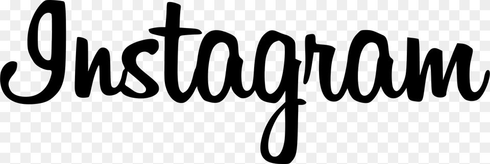 Instagram 1 Logo Svg Vector Amp Transparent Instagram Name Logo, Gray Free Png Download