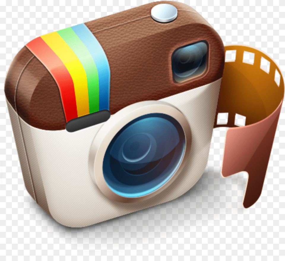 Instagram 3d Instagram 3d, Electronics, Disk, Camera, Digital Camera Free Png Download