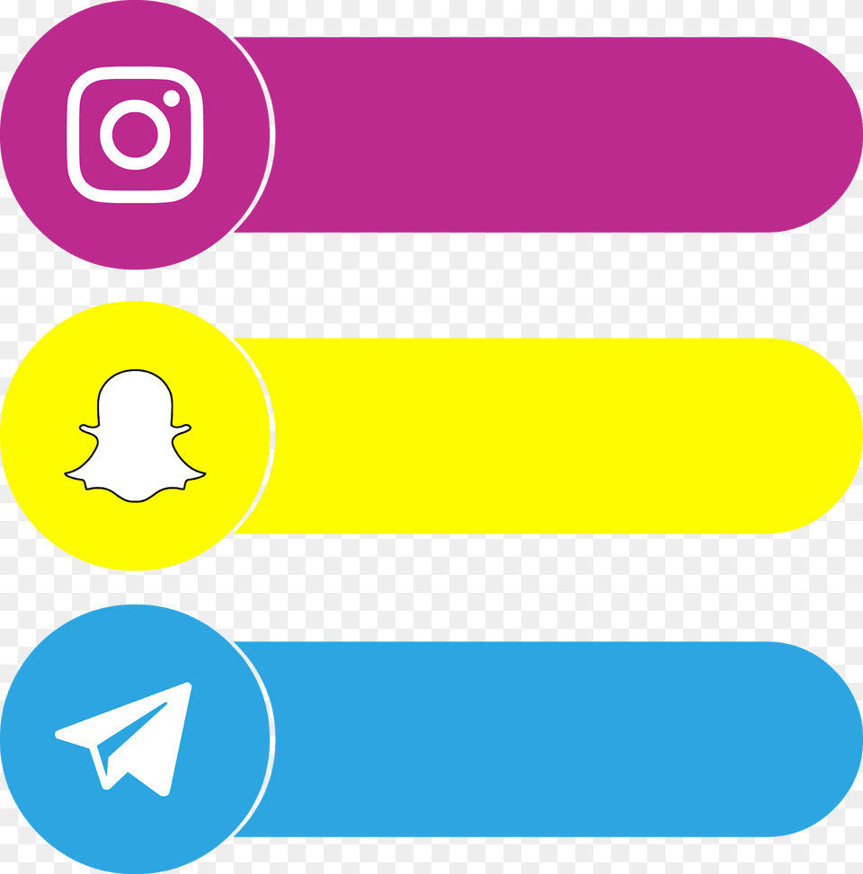 Instagram And Snapchat Icon, Text Png