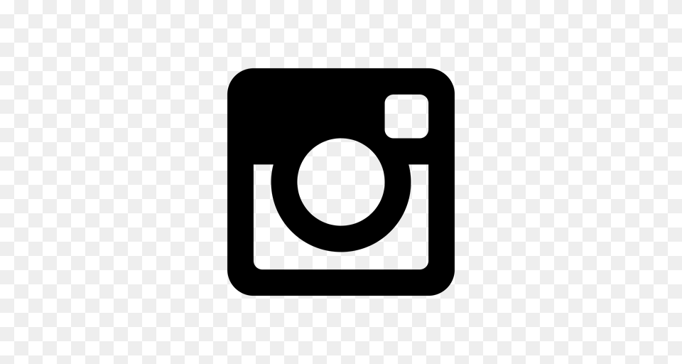 Instagram Black Icon, Gray Free Transparent Png