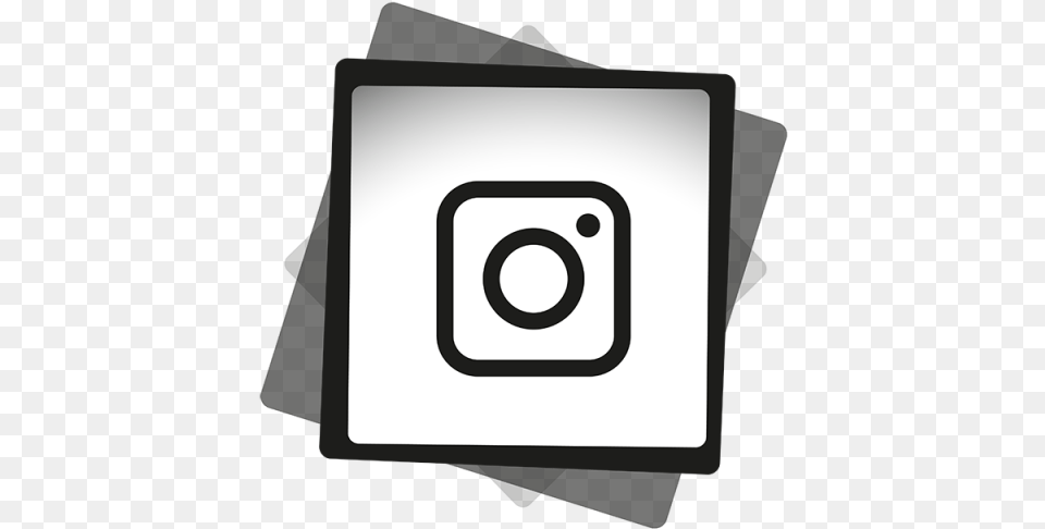 Instagram Black White Icon Social Media Icon Logo Youtube Facebook Free Transparent Png