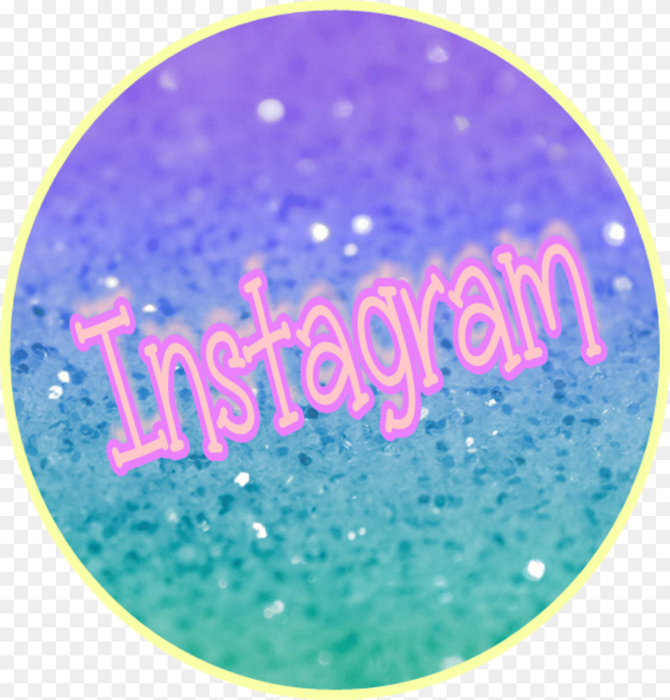 Instagram Circle Glitter Icon Circle, Light, Disk Free Png Download